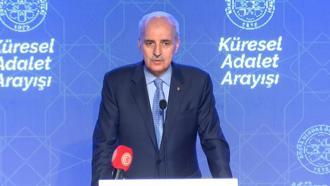 TBMM Başkanı Kurtulmuş: Vahşi kapitalizmin elinde gaddar bir ekonomik silaha dönüştüğünü görüyoruz