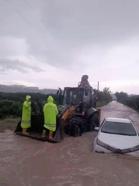 Hatay’da aşırı yağışla birlikte taşan dereler sele neden oldu