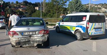 Burdur'da kaza: 1 yaralı