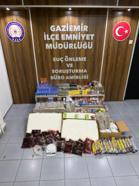 İzmir'de gümrük kaçağı sigara ve uyuşturucu operasyonu; 1 gözaltı