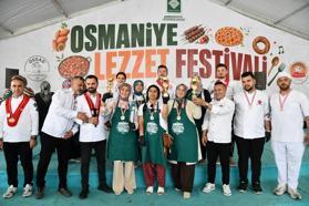 Osmaniye’de yöresel yemek yarışmasında dereceye girenlere ödül