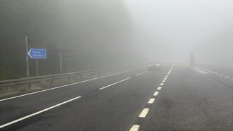 Bolu Dağı’nda sis etkili oldu