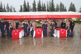 Osmaniye’de engelli gençler temsili askerlik heyecanı yaşadı