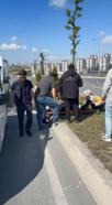 Başakşehir'de hafif ticari aracın çarptığı kadın yaralandı