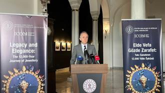 Ankara'da 'Takı Sanatının 12 Bin Yıllık Öyküsü' sergisi açıldı
