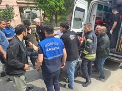 Elektrik akımına kapılan inşaat işçisi yaralandı
