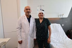 KKTC'de yaşayan trigeminal nevralji hastası Şefika İzmir'de sağlığına kavuştu
