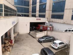 Siirt’te hastane çamaşırhanesinde yangın