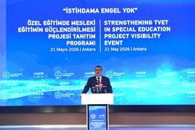 MEB'den 'Özel Eğitimde Mesleki Eğitimin Güçlendirilmesi Projesi'