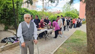 Lisede geleneksel kavurma şenliği