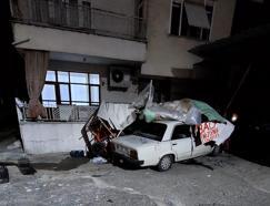 Otomobil depoya çarptı: 1 yaralı