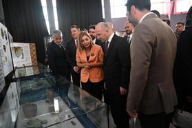 Kazı buluntuları sergilendi