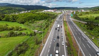 Bolu Dağı geçişinde bayram trafiği yoğunluğu