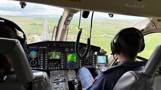 Ankara'da bayram öncesi helikopter destekli trafik denetimi
