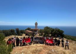 Gelidonya Feneri'nde SMA ve DMD hastası çocuklar için farkındalık yürüyüşü
