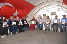 Diyarbakır'da evlat nöbetini sürdüren aileler, 14’üncü bayrama da buruk girdi