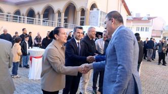 Burdur’da protokol camide bayramlaştı