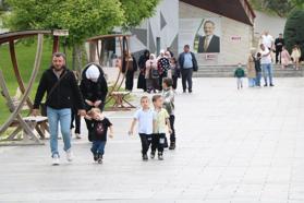 Kayseri Hayvanat Bahçesi'nde bayram yoğunluğu; bir günde 20 bin ziyaretçi
