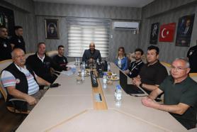 İspanyol itfaiyeciler, Mersin itfaiyesiyle tecrübelerini paylaştı