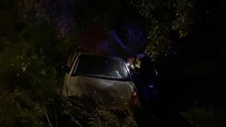 Bursa'da otomobil zeytinliğe uçtu: 2'si çocuk 4 yaralı