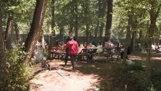 Belgrad Ormanı'nda mangal yakıp piknik yaptılar