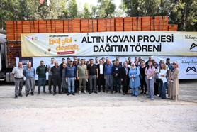 Mersin'de 'Altın Kovan Projesi' kırsalda üretime güç katıyor