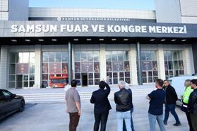 Samsun Fuar ve Kongre Merkezi açılışa hazırlanıyor