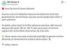 DKMP'den yasa dışı avcılığa 981,7 bin lira para cezası