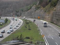 Bolu Dağı Tüneli'nden bayram tatilinde 1 milyon 51 bin 507 araç geçti
