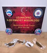 Edirne’de uyuşturucuyla yakalanan şüpheli gözaltına alındı