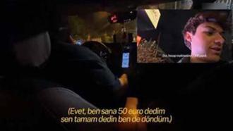 Karaköy'de taksicinin dolandırdığı ABD'li yayıncı Auger’den alınan fazla ücret iade edildi