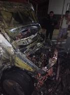 Hatay’da otomobil yangını