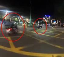 Batman’da iki motosikletin çarpıştığı kaza kamerada