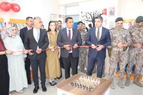 Şırnak’ta şehit polis memuru Ali Karapınar adına kütüphane açıldı