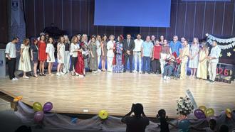 Bodrum'da özel öğrencilerden mezuniyet töreni