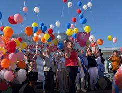 SMA hastası Metehan için gökyüzüne balonlar bırakıldı