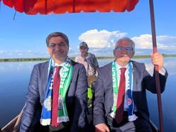 Eber Gölü'nü incelediler