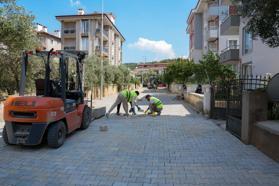 Menteşe ilçesinde altyapı ve üstyapı çalışmaları sürüyor