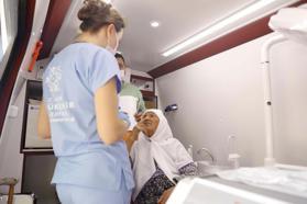 Aydın'da Mobil Ağız ve Diş Sağlığı Klinikleri kırsal mahallerde hizmete başladı