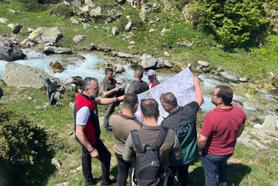 Kestel Belediye Başkanı Erol, sulama regülatörü projesini yerinde inceledi