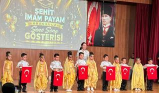 Gaziantep'te anaokulu öğrencilerinin gösterisi ilgi gördü