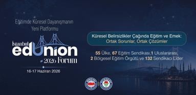 İstanbul EdUnion Forum 2026, 16 Haziran'da başlıyor