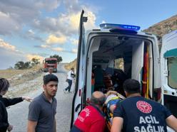 Mardin’de uçurumdan yuvarlanan kişi yaralandı
