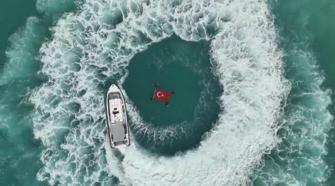 Polislerden milli takıma videolu destek