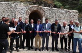 Amasya’da restorasyonu tamamlanan 200 yıllık Venk Suyu Ayazması hizmete açıldı