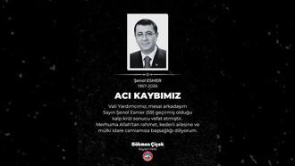 Kayseri Vali Yardımcısı Esmer, hayatını kaybetti