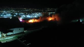 Kahramanmaraş’ta tekstil fabrikasında yangın