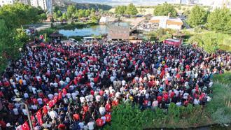 Kahramanmaraş’ta dev ekranda milli heyecan