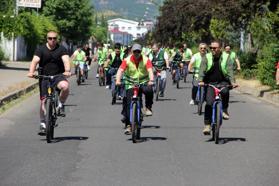 Bingöl’de bağımlılığa karşı pedal çevirdiler