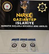 Gaziantep’te uyuşturucu operasyonuna 2 gözaltı